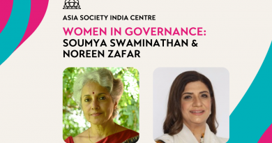 Asia Society Placard